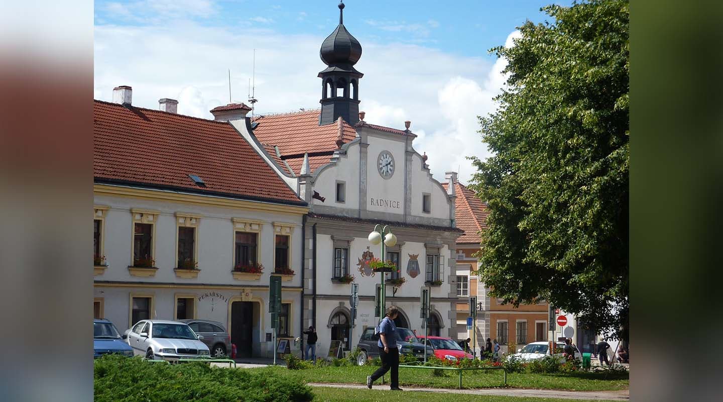 Nové Hrady - náměstí